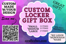 Load image into Gallery viewer, Custom Locker Gift Box (Workshop Kit)