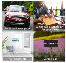 Load image into Gallery viewer, Metal License Plate- WORKSHOP BLANK