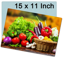 Load image into Gallery viewer, Tempered Glass Sublimation Cutting Board (15in x 11in)- Workshop Kit
